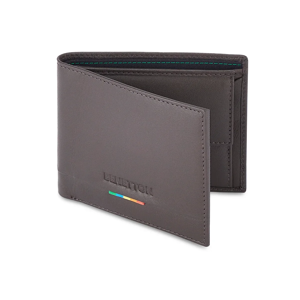 United Colors of Benetton Castriel Men's Global Coin Leather Wallet - Image 10