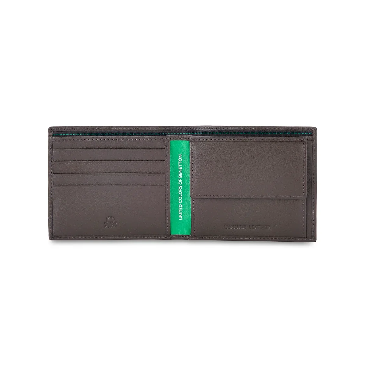 United Colors of Benetton Castriel Men's Global Coin Leather Wallet - Image 16