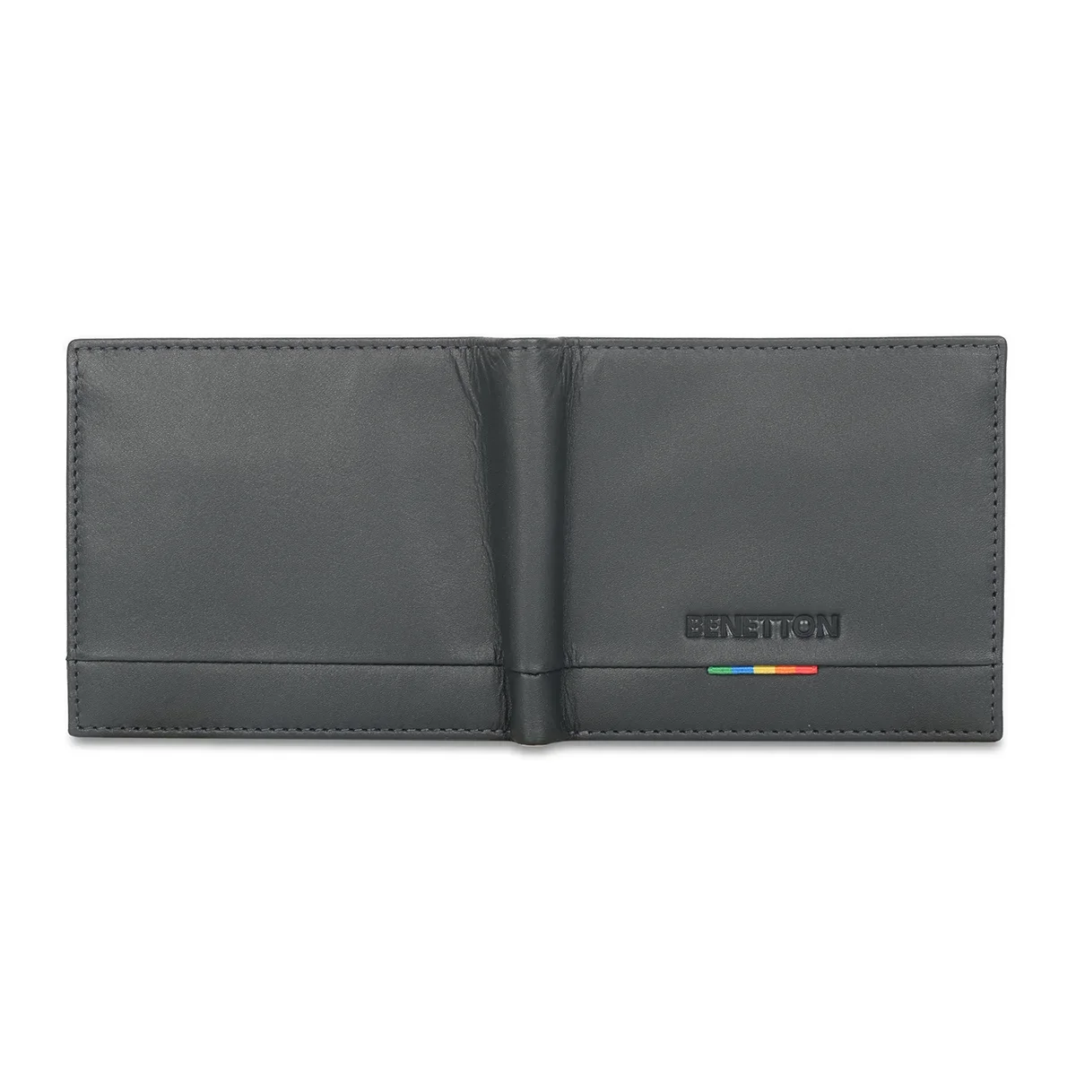United Colors of Benetton Castriel Men's Global Coin Leather Wallet - Image 6