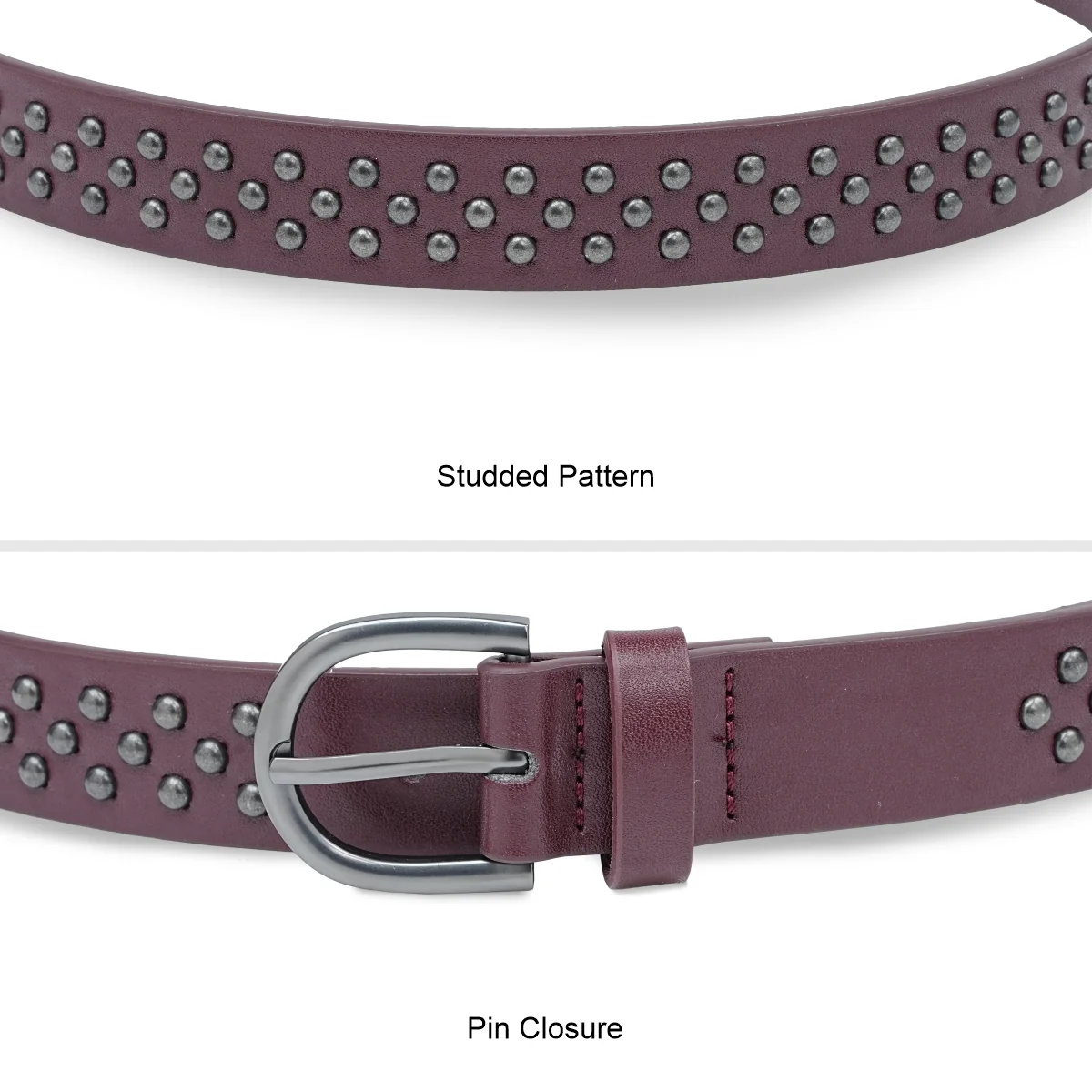 United Colors of Benetton Chroma Dot Women's Non Reversible Belt - Image 6