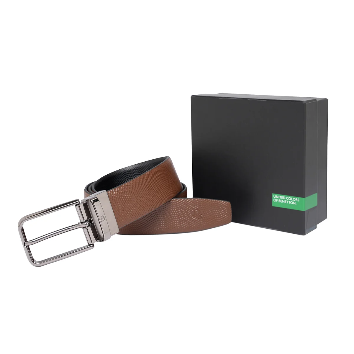 United Colors of Benetton Crissier Men's Reversible Belt - Image 9