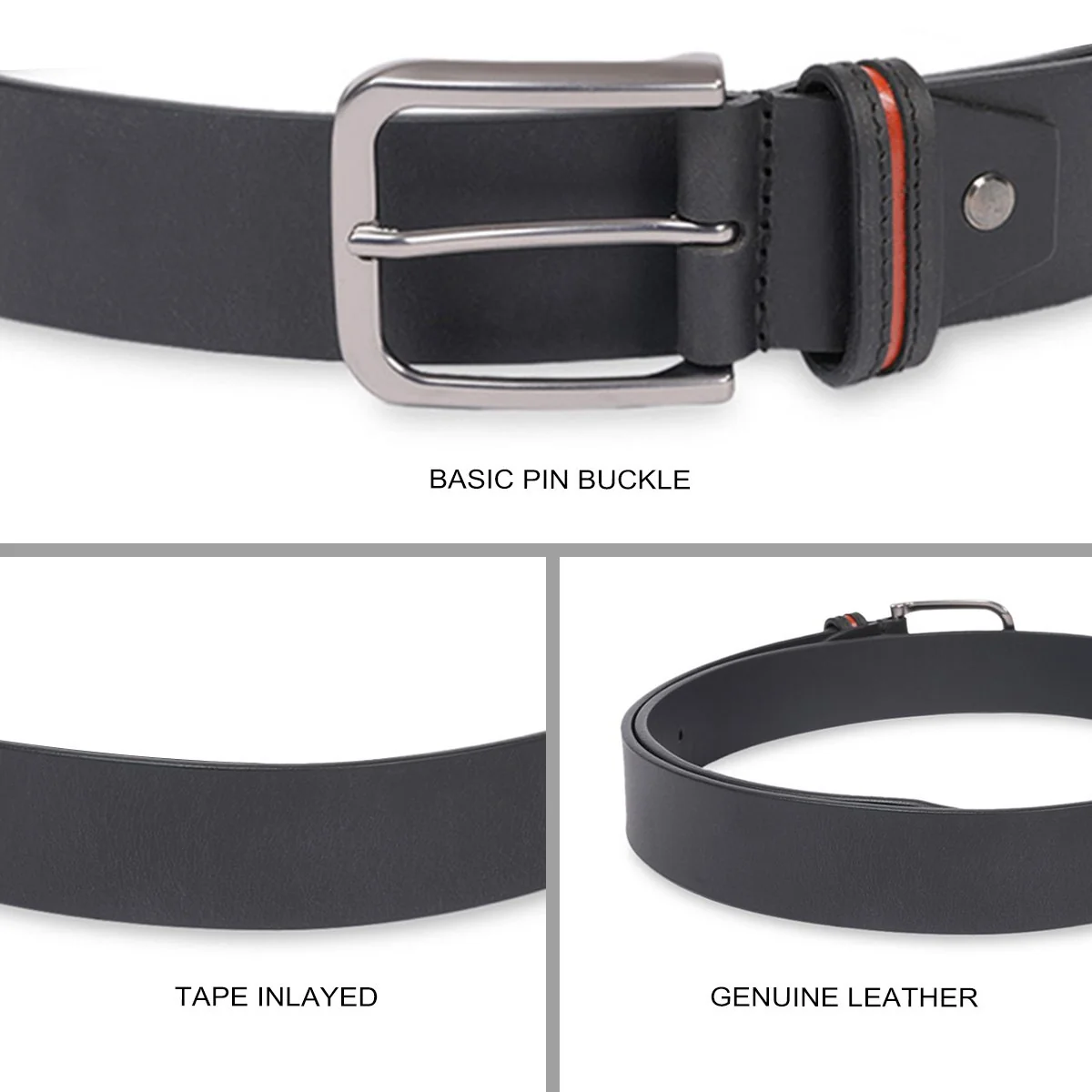 United Colors of Benetton Dieren Men's Non Reversible Belt - Image 4
