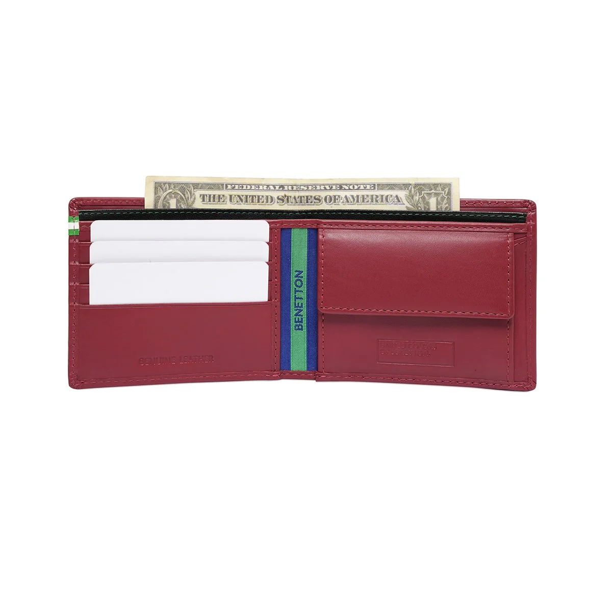 United Colors of Benetton Dobrany Men's Global Coin Wallet - Image 6