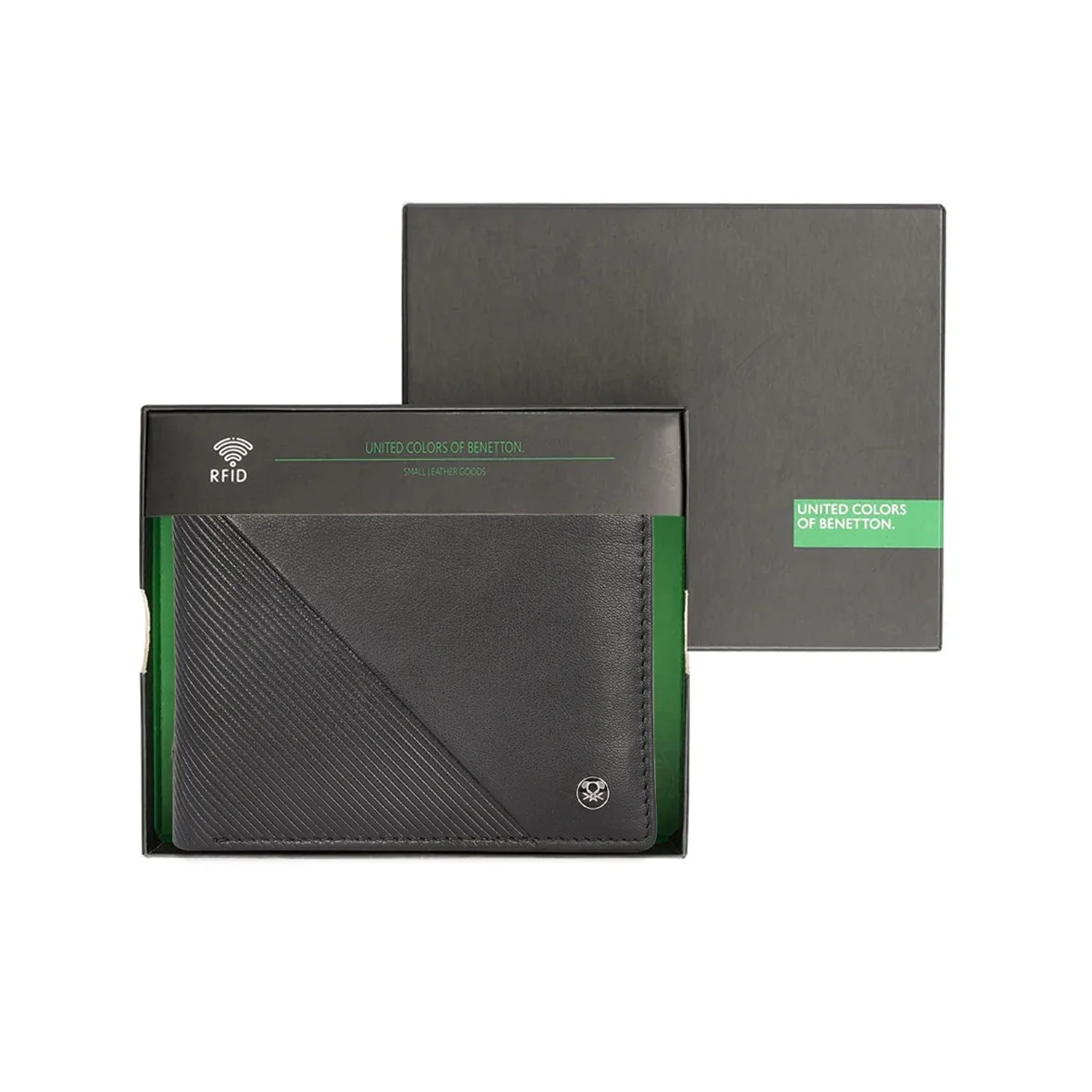 United Colors of Benetton Dragley Men's Passcase Wallet - Image 8