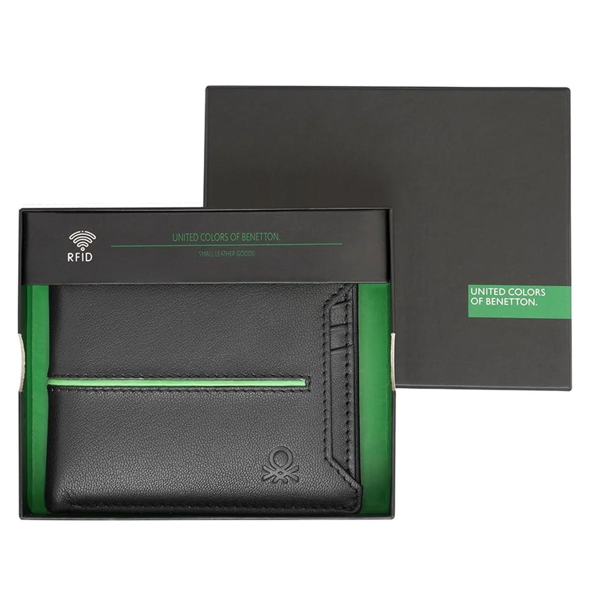 United Colors of Benetton Eliska Men's Slimfold Wallet - Image 7