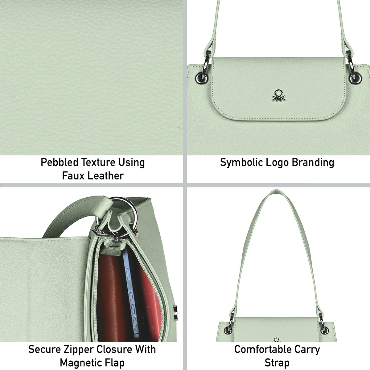 United Colors of Benetton Evalin Women's Sling - Image 5