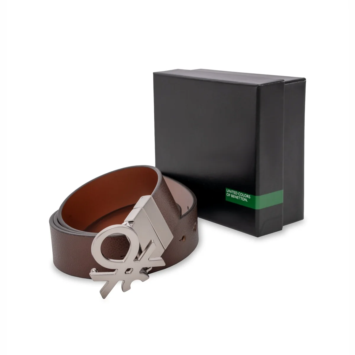 United Colors of Benetton Evaro Men's Reversible Belt - Image 8