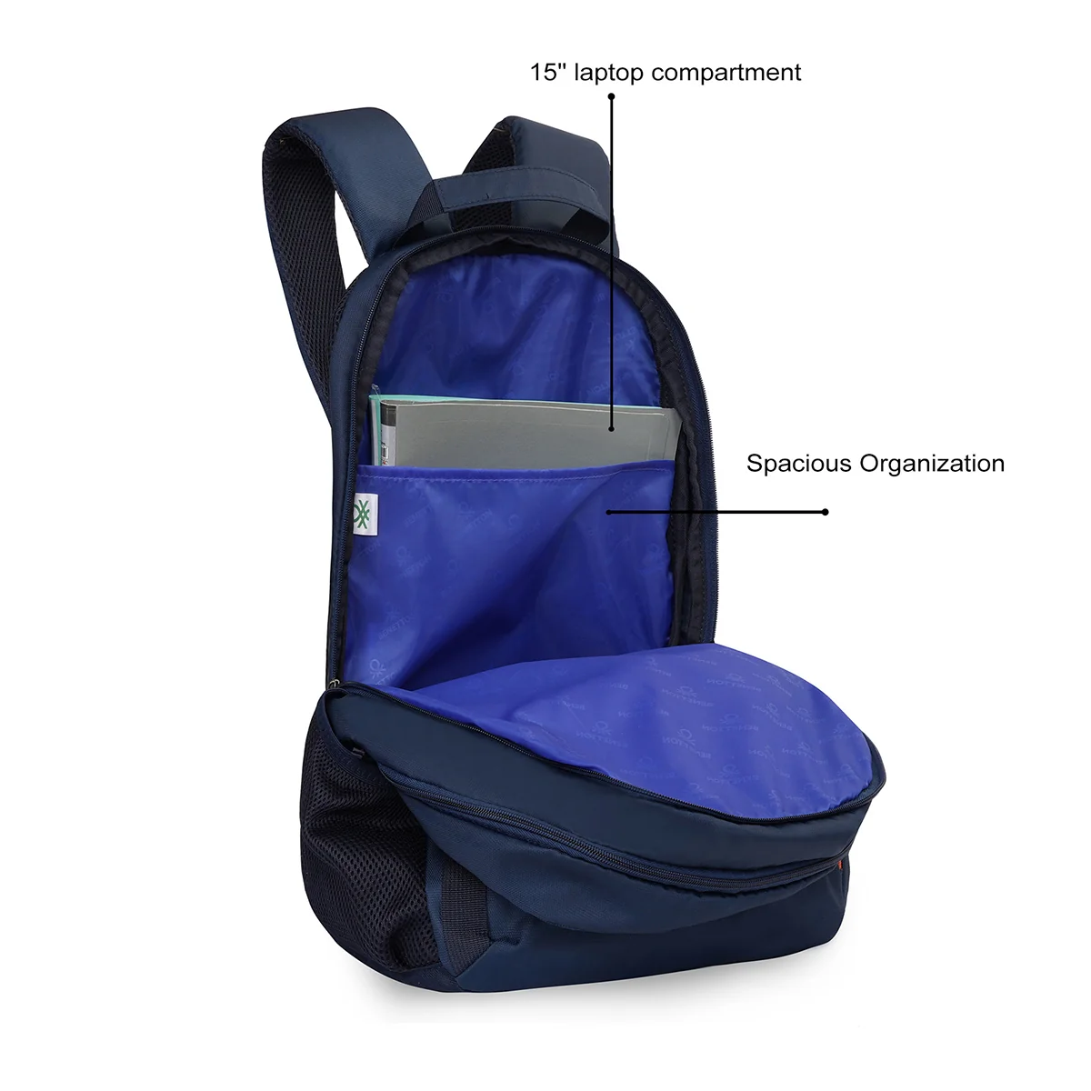 United Colors of Benetton Fabio Non Laptop Backpack - Image 3