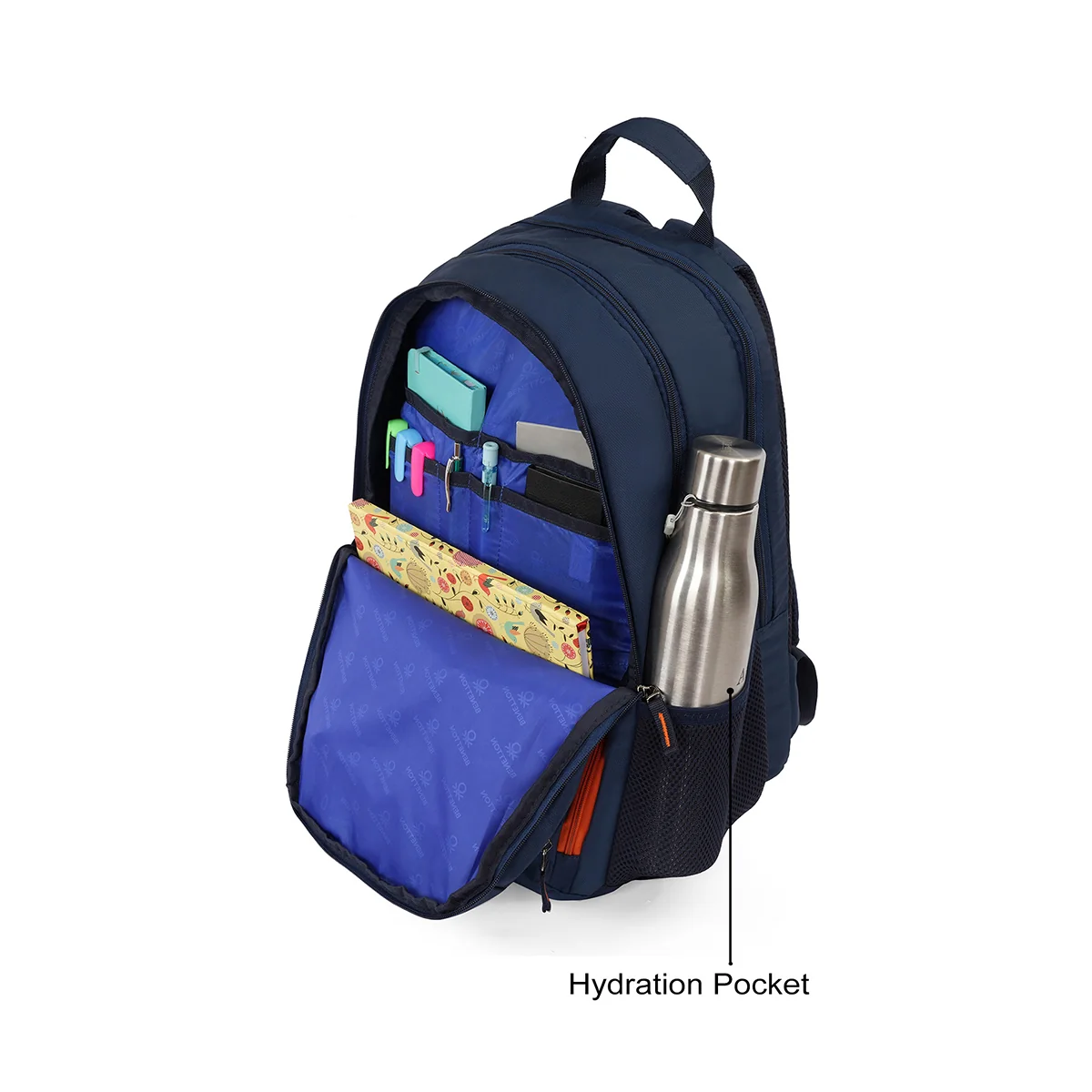 United Colors of Benetton Fabio Non Laptop Backpack - Image 6