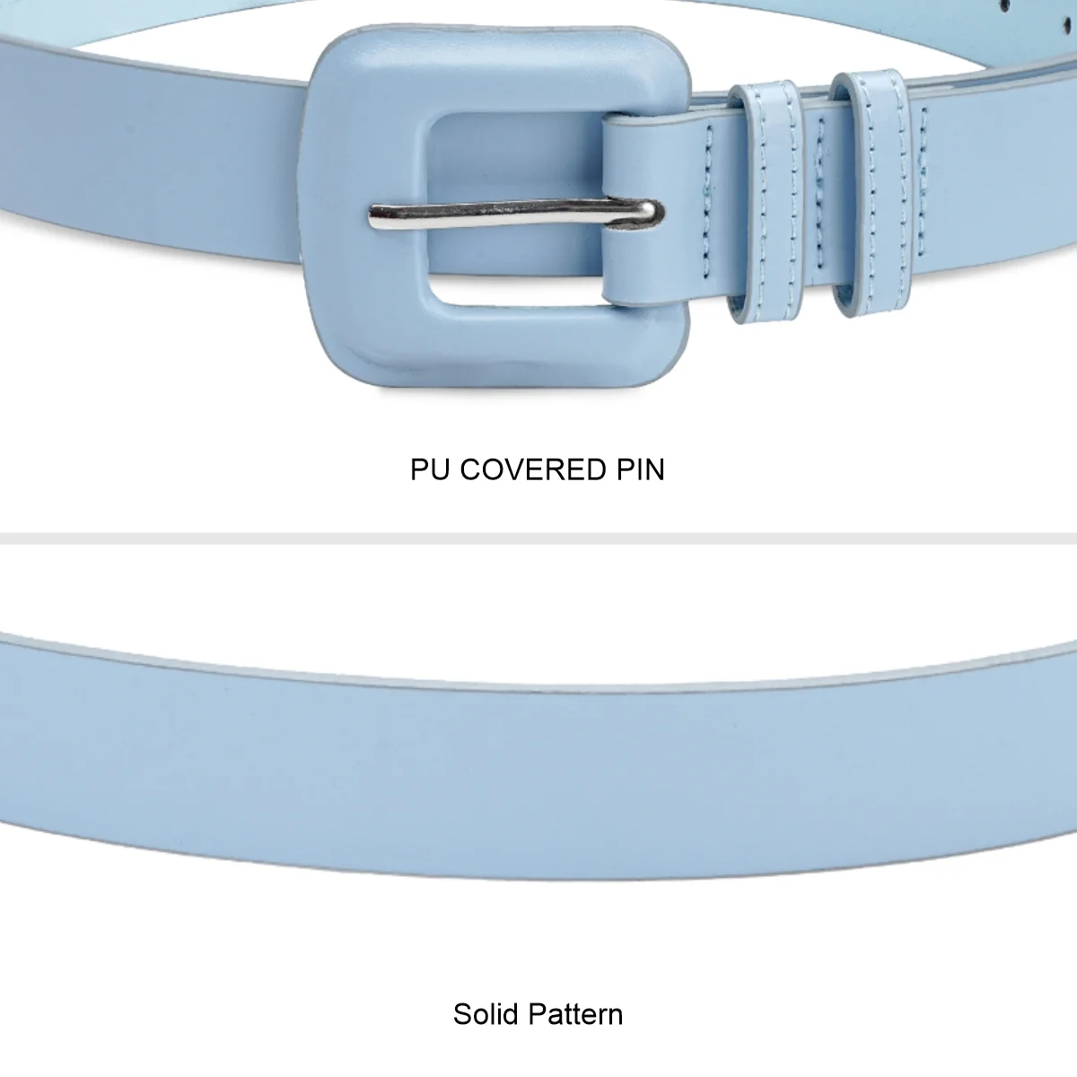 United Colors of Benetton Fusiona Women's Non Reversible Belt - Image 6