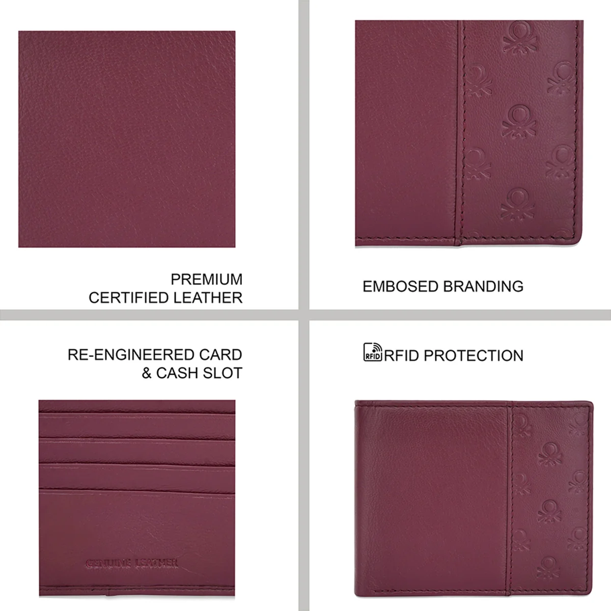 United Colors of Benetton Genaro Men's Global Coin Wallet - Image 4