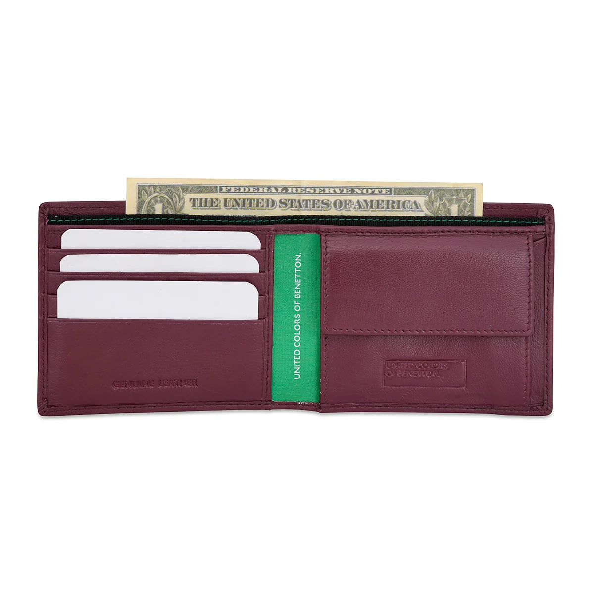 United Colors of Benetton Genaro Men's Global Coin Wallet - Image 5
