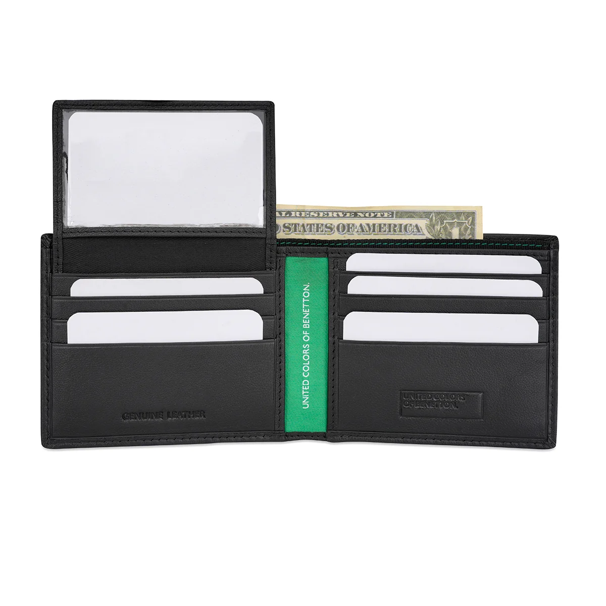 United Colors of Benetton Genaro Men's Passcase Wallet - Image 13