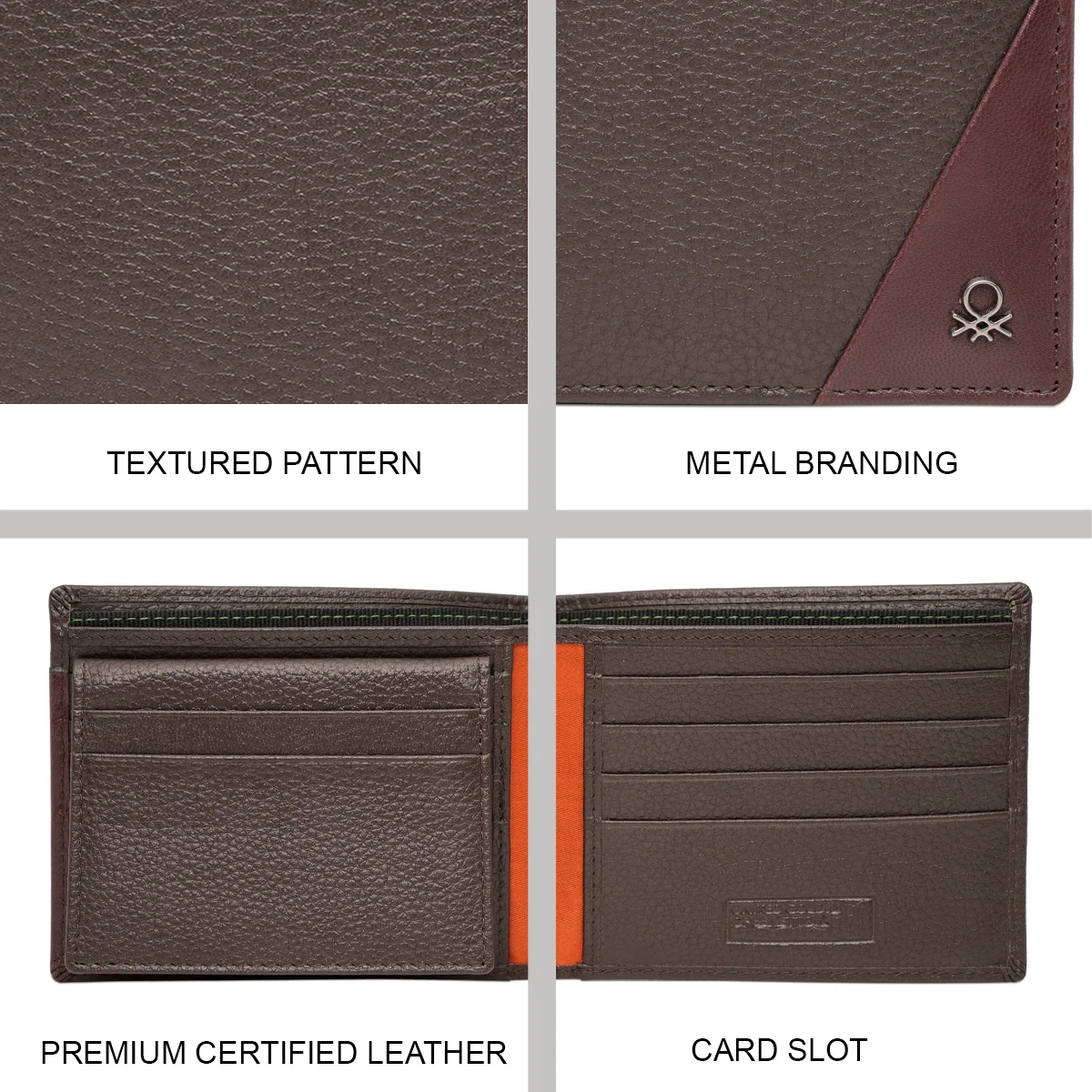 United Colors of Benetton Gladbeck Men's Passcase Wallet - Image 9