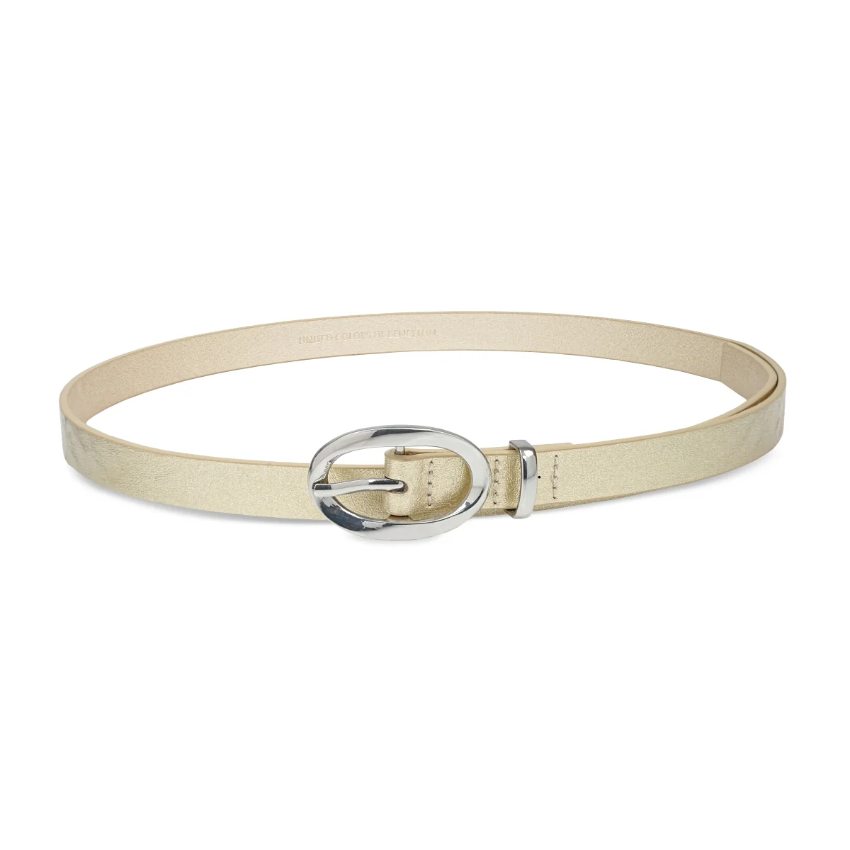 United Colors of Benetton Glimmer Arc Women's Non Reversible Belt - Image 2