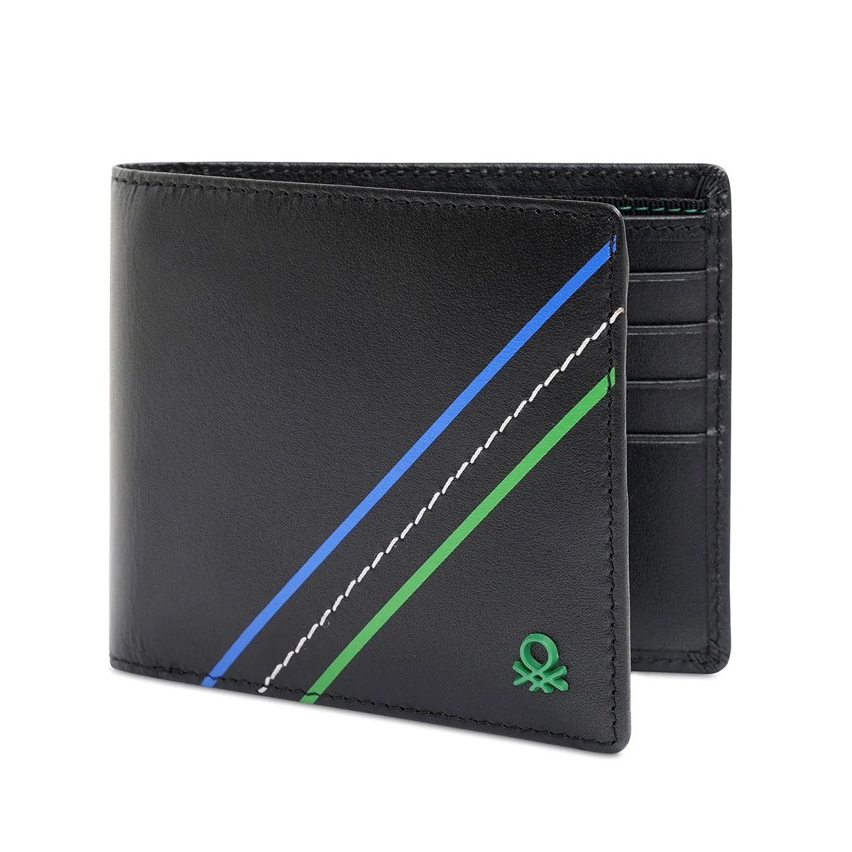 United Colors of Benetton Habry Men's Slimfold Wallet - Image 2