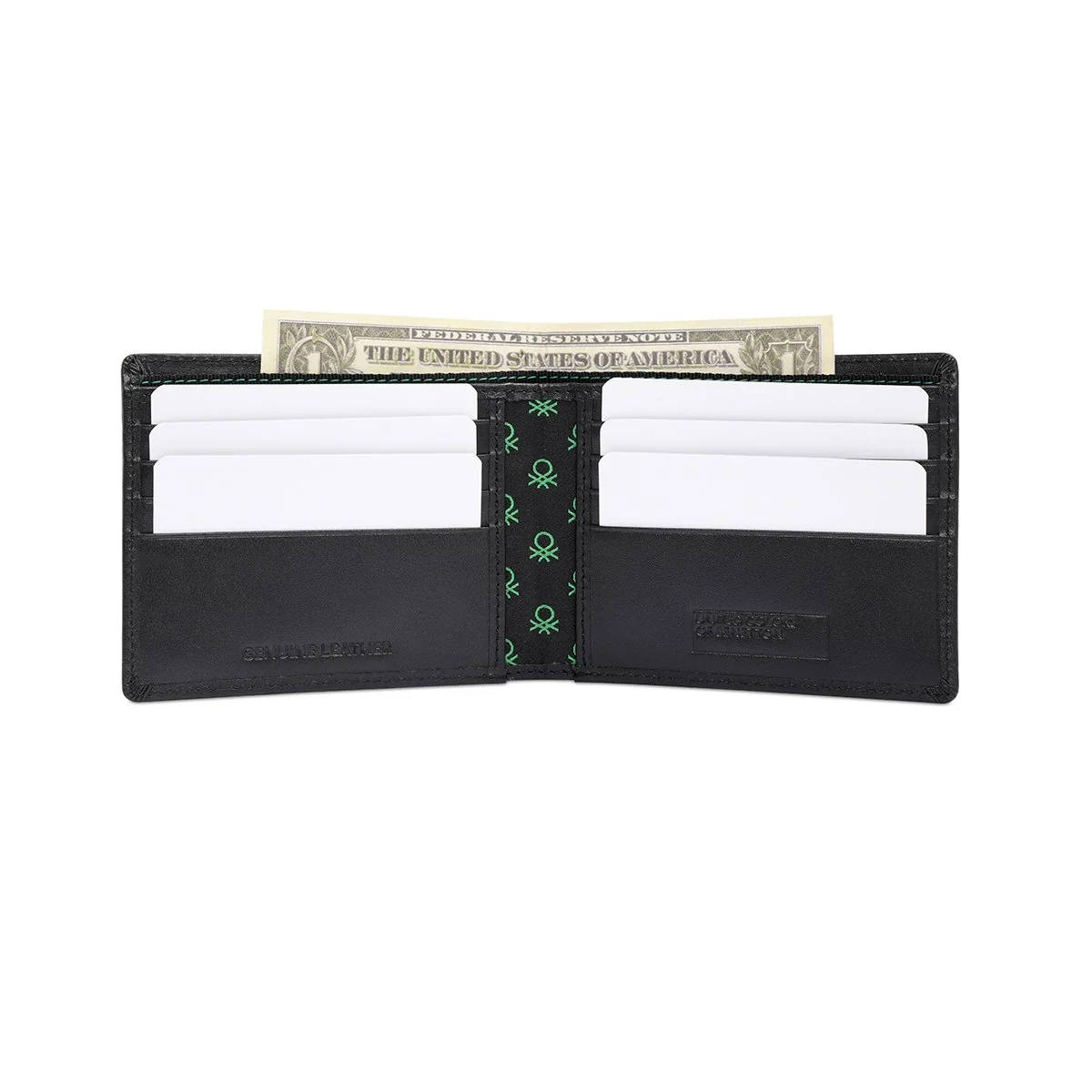 United Colors of Benetton Habry Men's Slimfold Wallet - Image 6