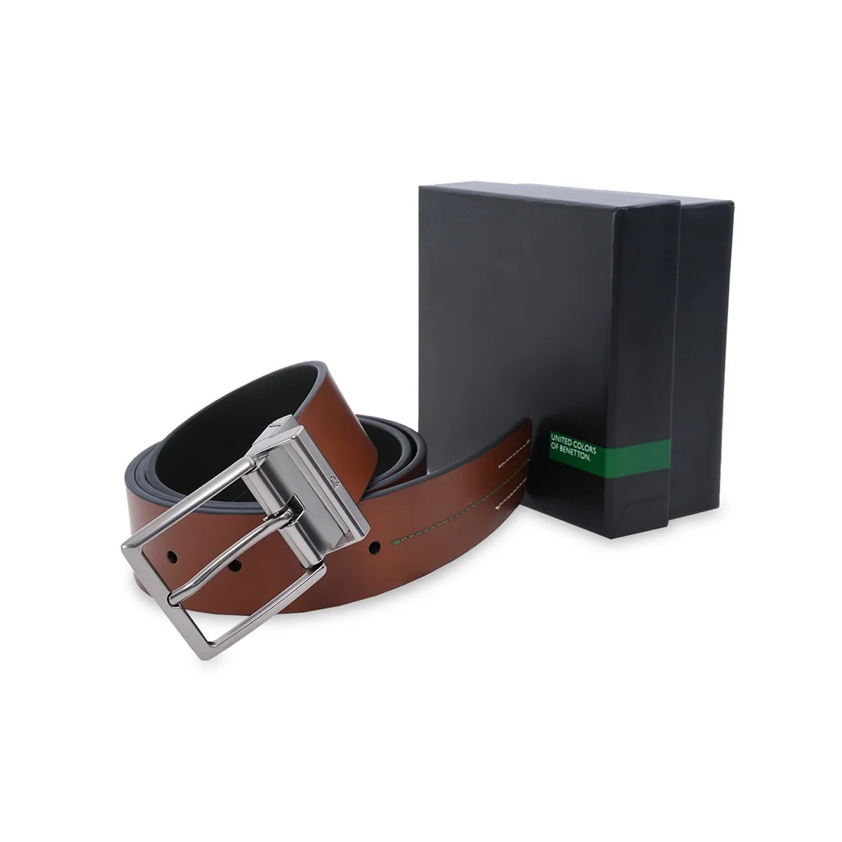 United Colors of Benetton Hollis Men's Reversible Belt - Image 7