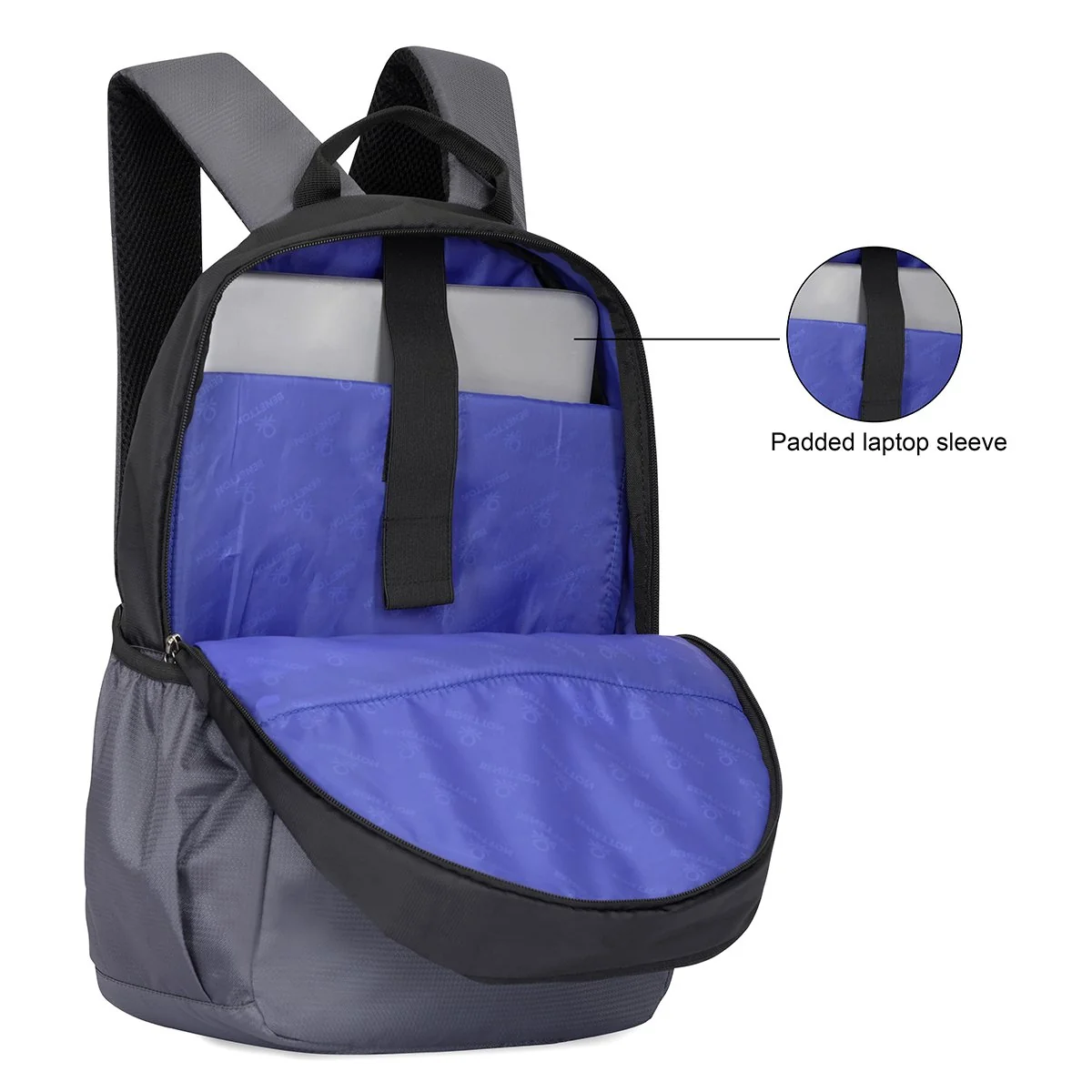 United Colors of Benetton Inferno Laptop Backpack - Image 7