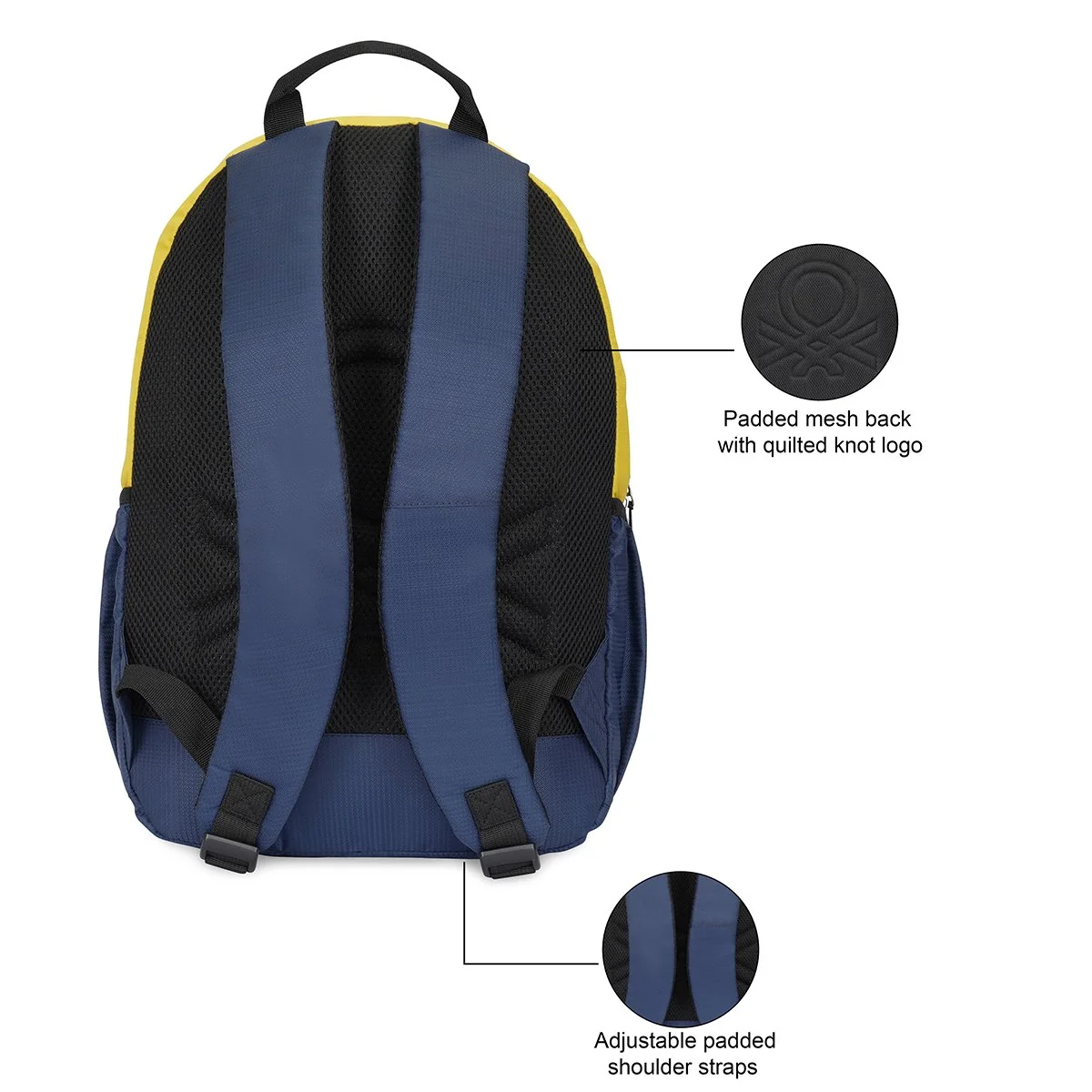 United Colors of Benetton Inferno Laptop Backpack - Image 5