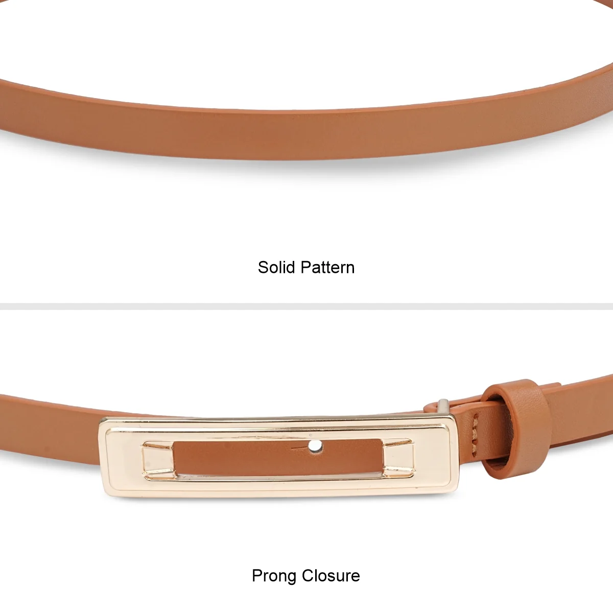United Colors of Benetton Iris Trace Women's Non Reversible Belt - Image 6