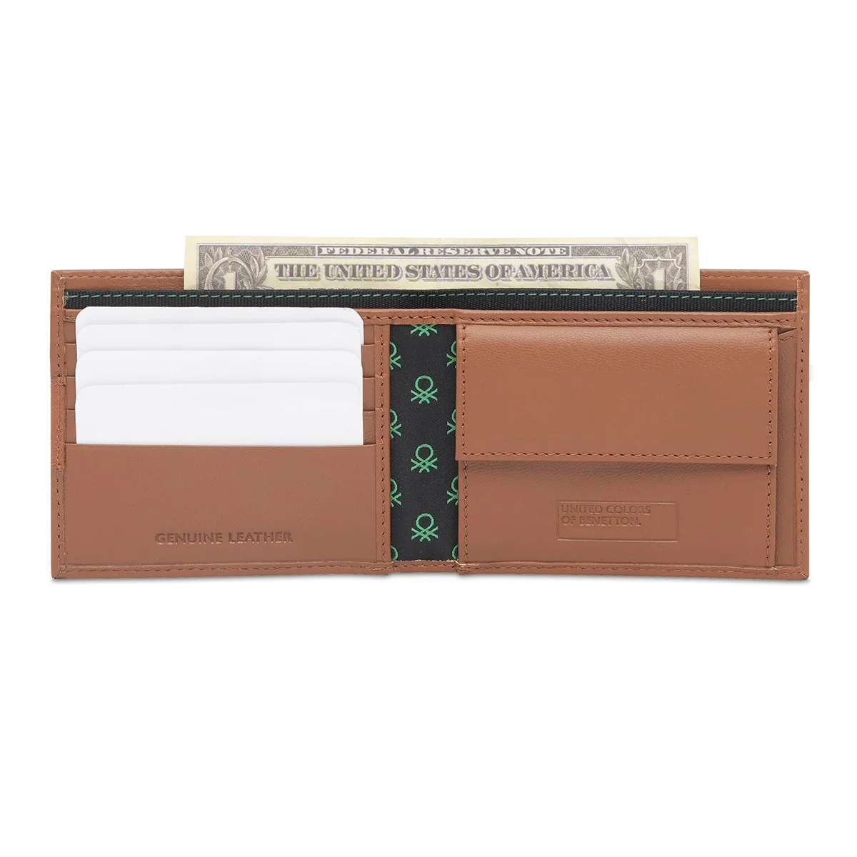 United Colors of Benetton Jodeco Men's Global Coin Wallet - Image 6
