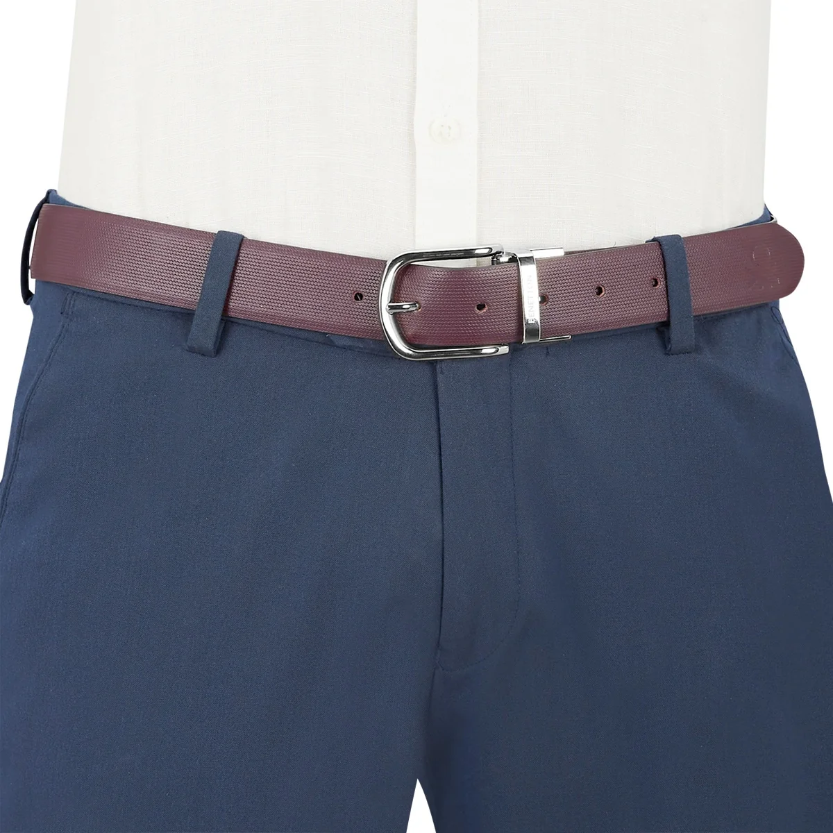 United Colors of Benetton Julius Reversible Belt - Image 4