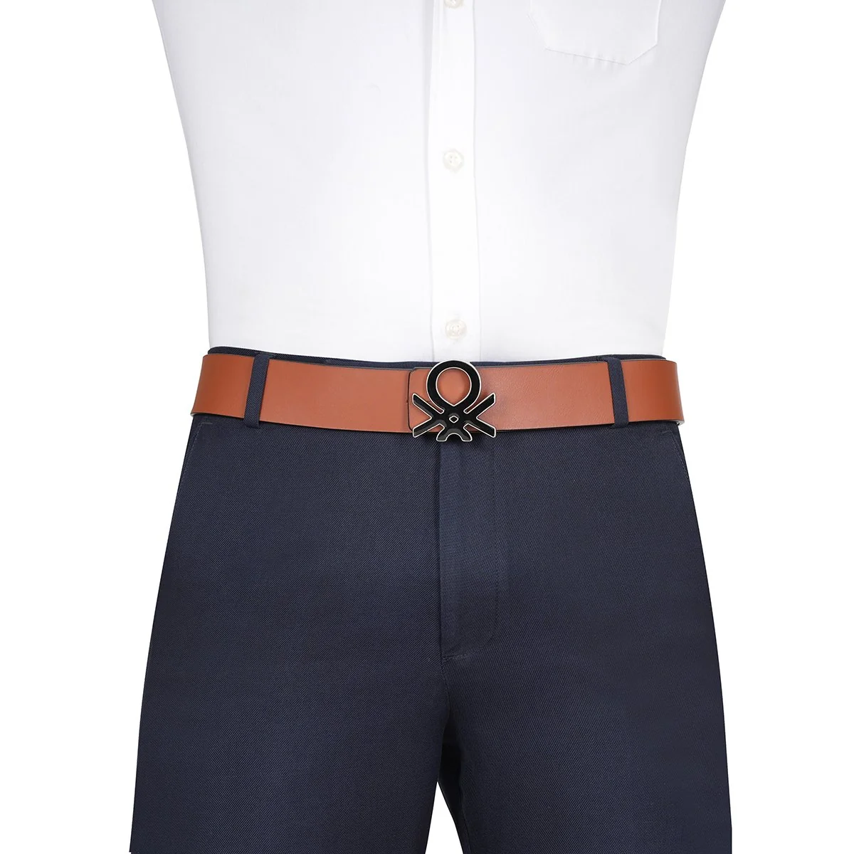 United Colors of Benetton Karel Men's Reversible Belt - Image 7