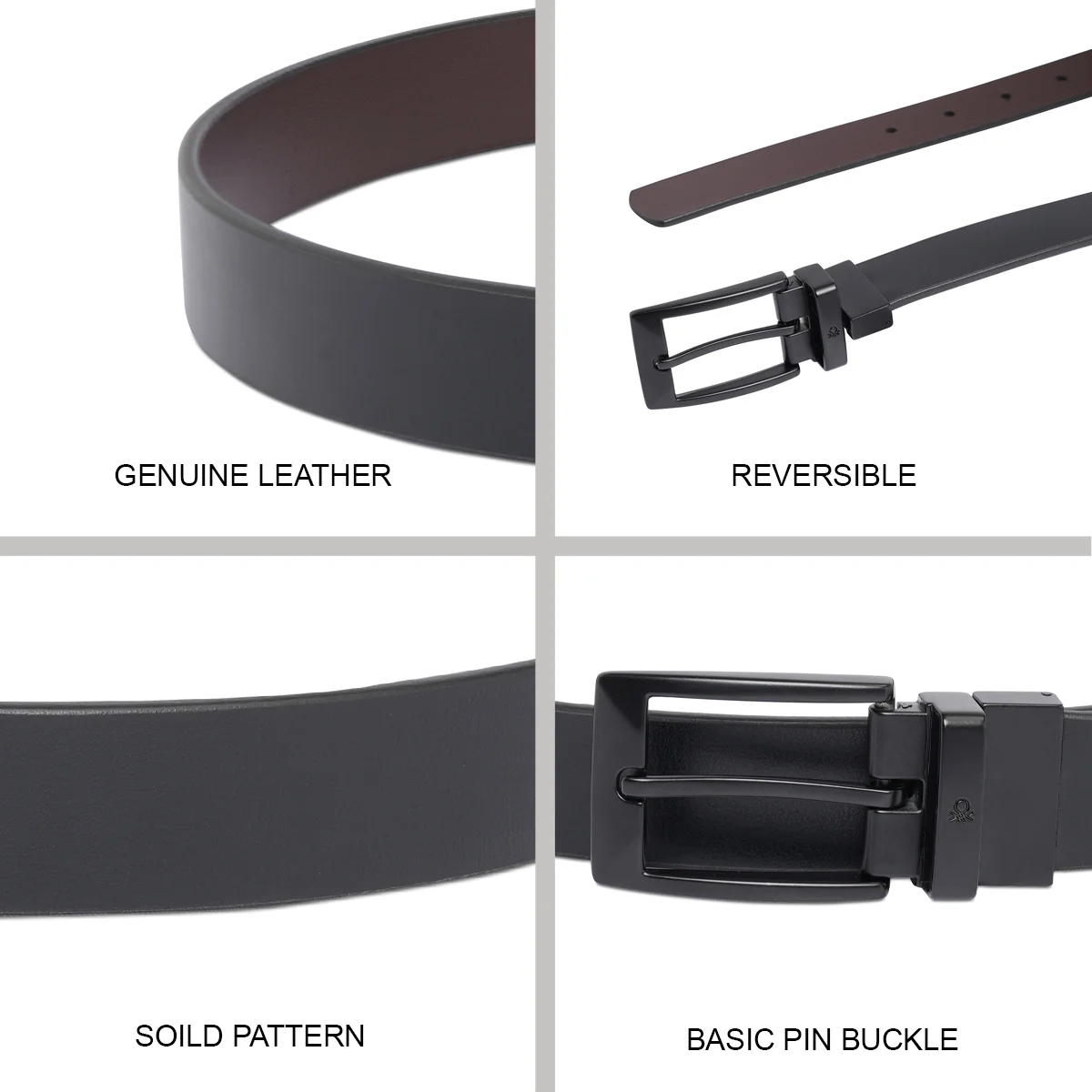 United Colors of Benetton Kerkrade Men's Reversible Belt - Image 4