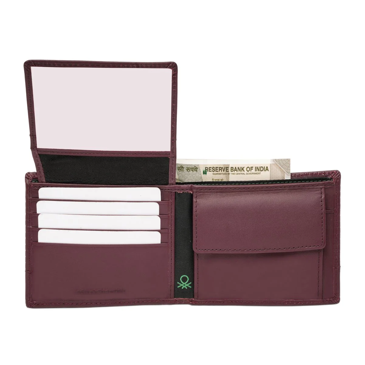 United Colors of Benetton Kildare Men's Multicard Coin Wallet - Image 7