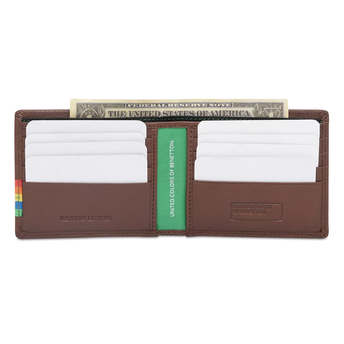 United Colors of Benetton Kinman Men's Slimfold Wallet - Image 6