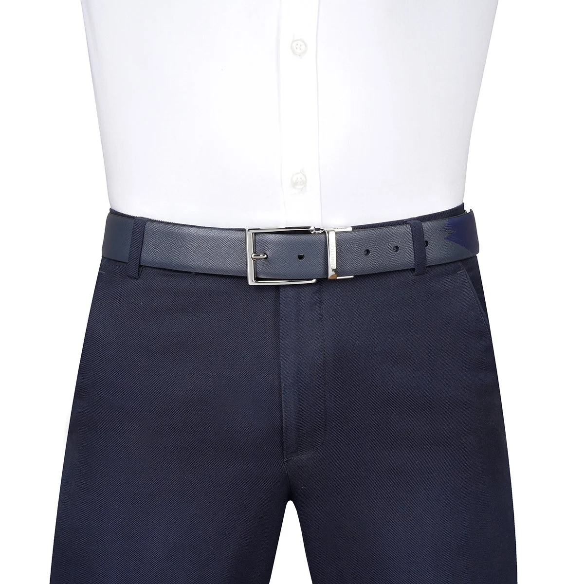 United Colors of Benetton Lazio Men's Reversible Belt - Image 8