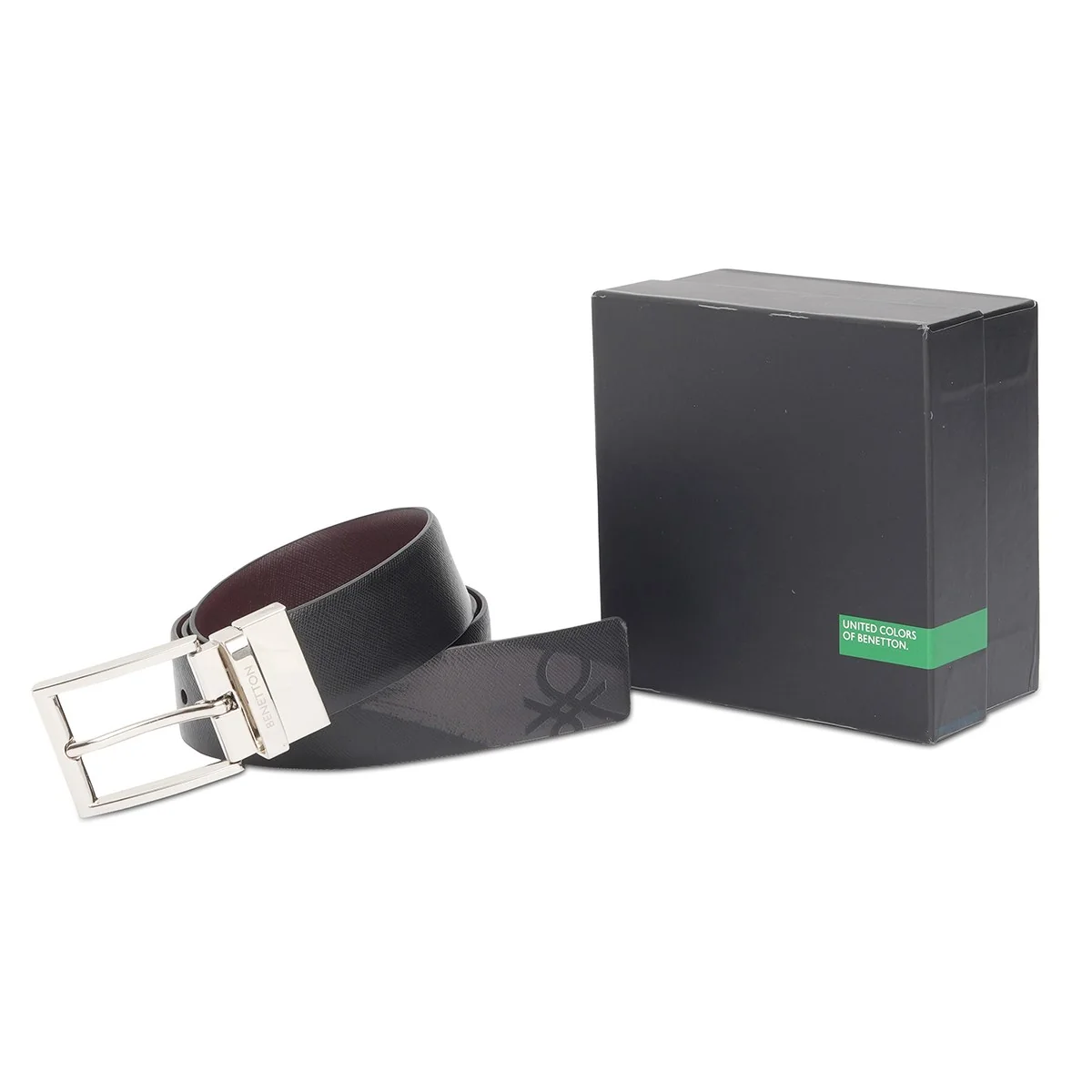 United Colors of Benetton Lazio Men's Reversible Belt - Image 9