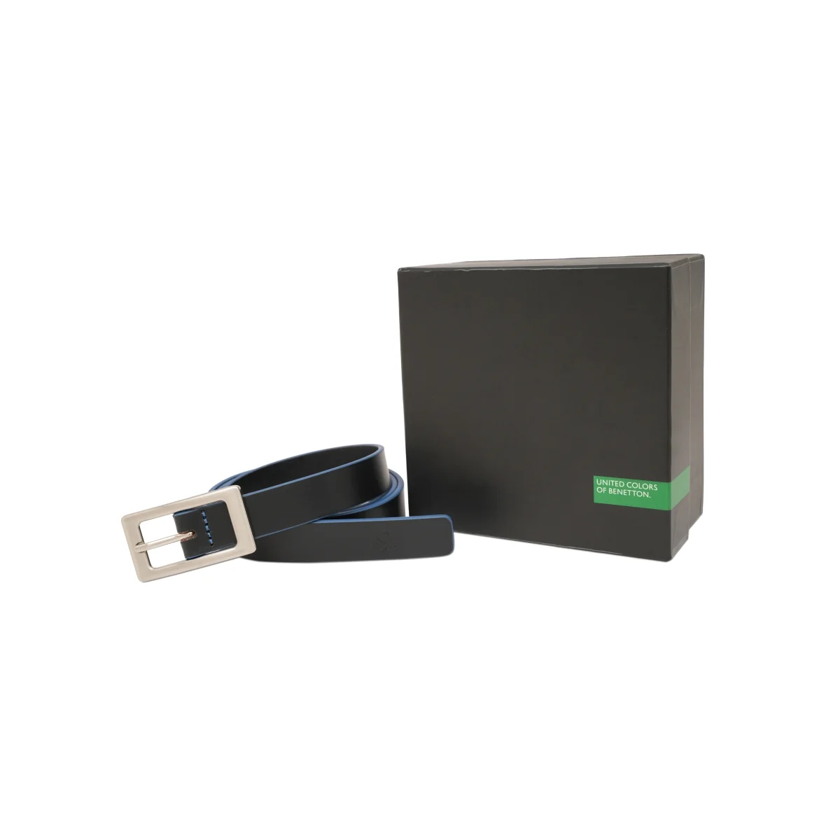 United Colors of Benetton Luna Loop Women's Non Reversible Belt - Image 6