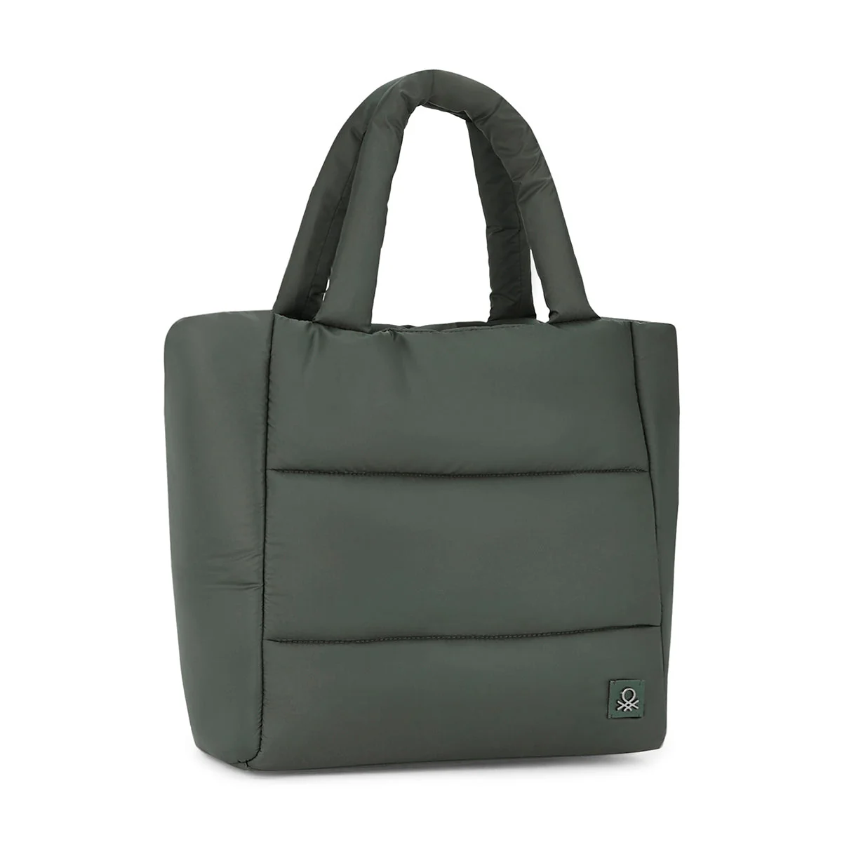 United Colors of Benetton Luna Women's PU Puffer Tote - Image 3