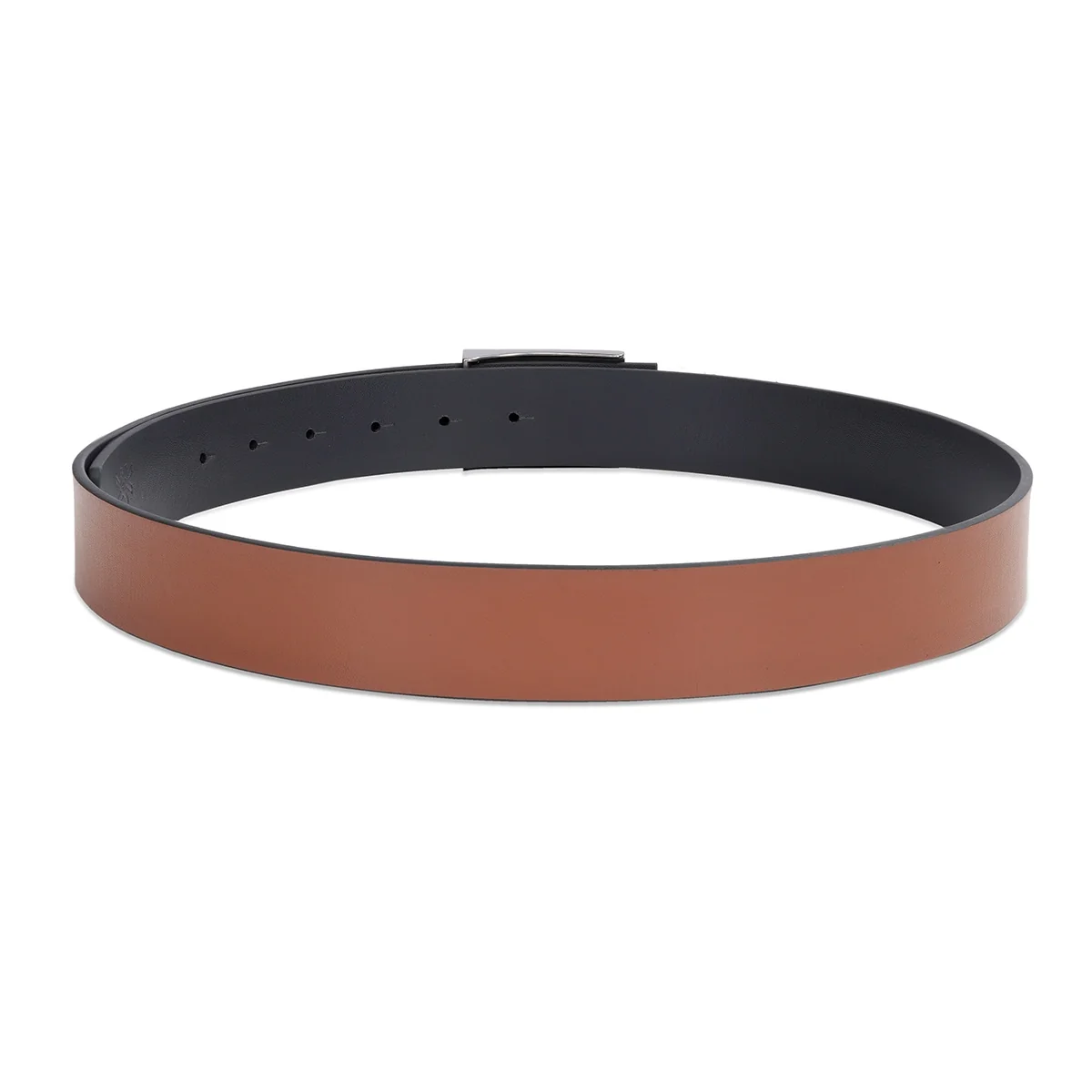 United Colors of Benetton Marone Reversible Belt - Image 3