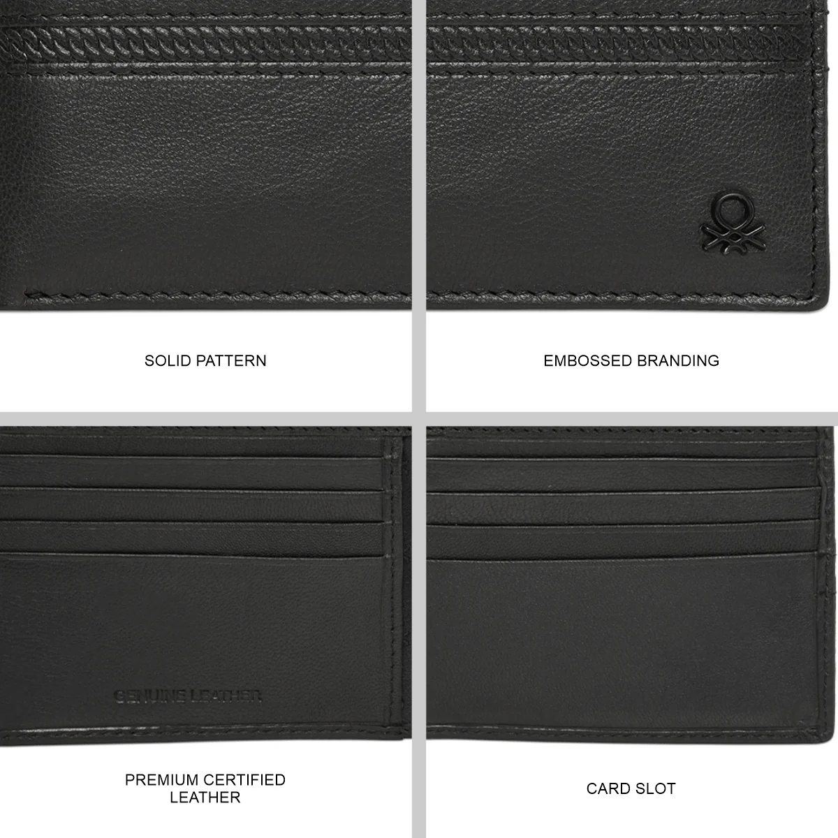 United Colors of Benetton Meath Men's Slimfold Wallet - Image 8