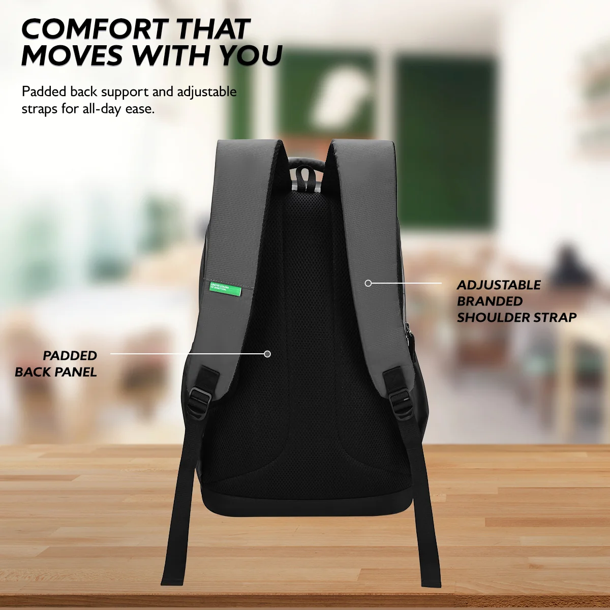 United Colors of Benetton Metaverse Non Laptop Backpack - Image 5