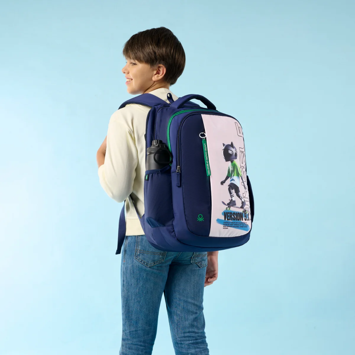United Colors of Benetton Metaverse Non Laptop Backpack - Image 2