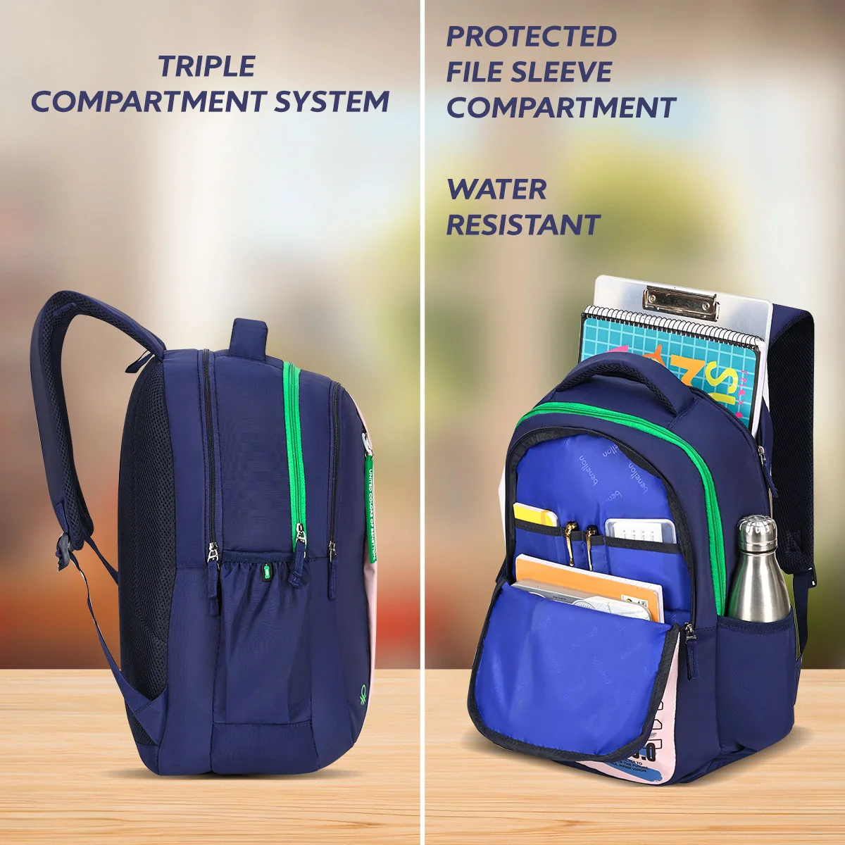 United Colors of Benetton Metaverse Non Laptop Backpack - Image 3