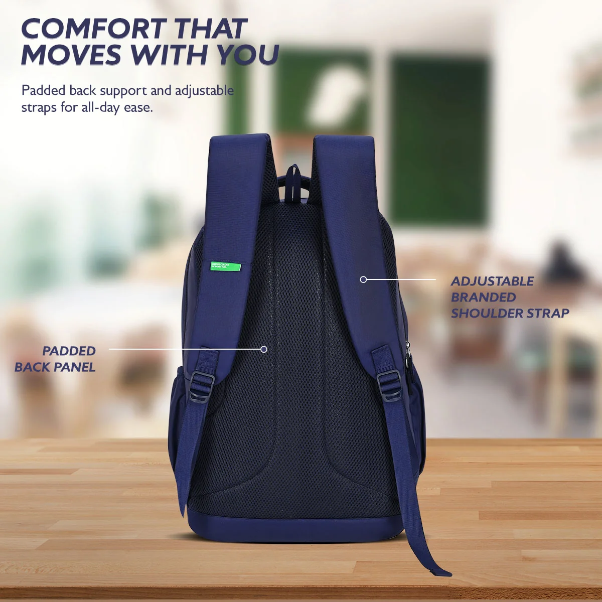 United Colors of Benetton Metaverse Non Laptop Backpack - Image 5