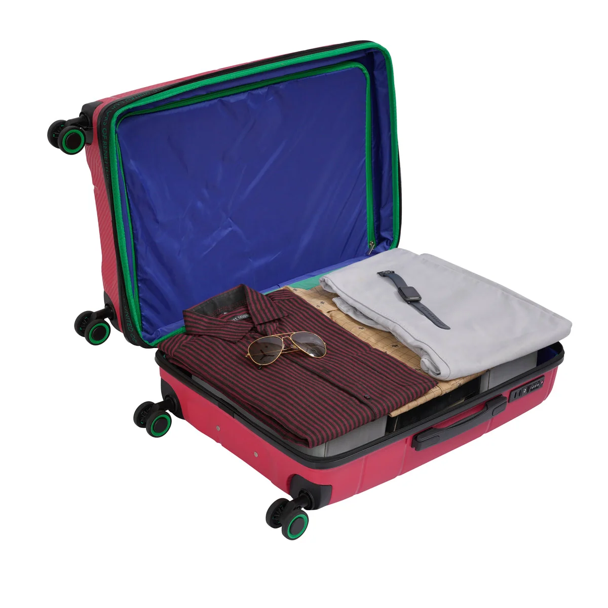 United Colors of Benetton Moonstone Hard Luggage - Image 15