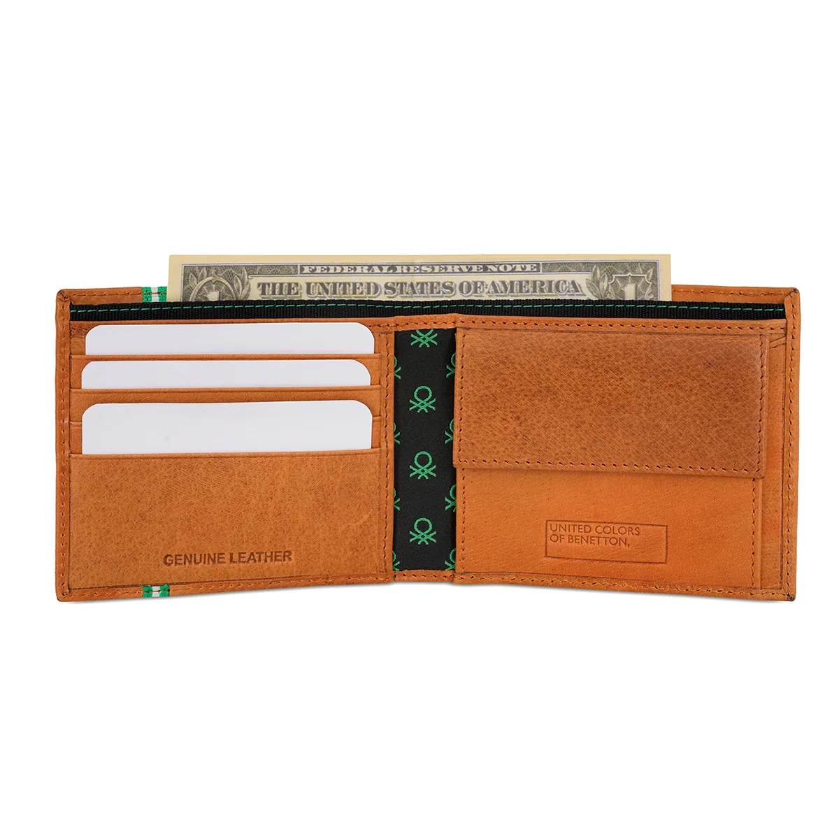 United Colors of Benetton Natalio Men's Global Coin Wallet - Image 13
