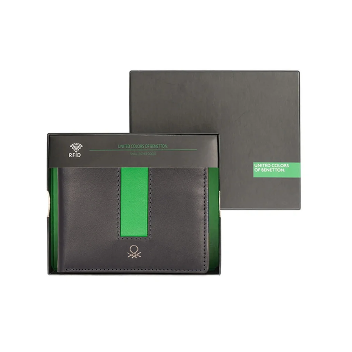 United Colors of Benetton Olten Men's Slimfold Wallet - Image 7