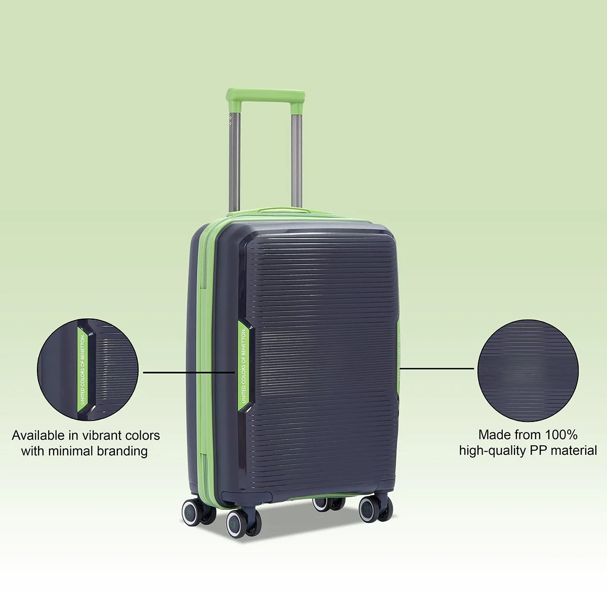 United Colors of Benetton Opal Hard Luggage - Image 4