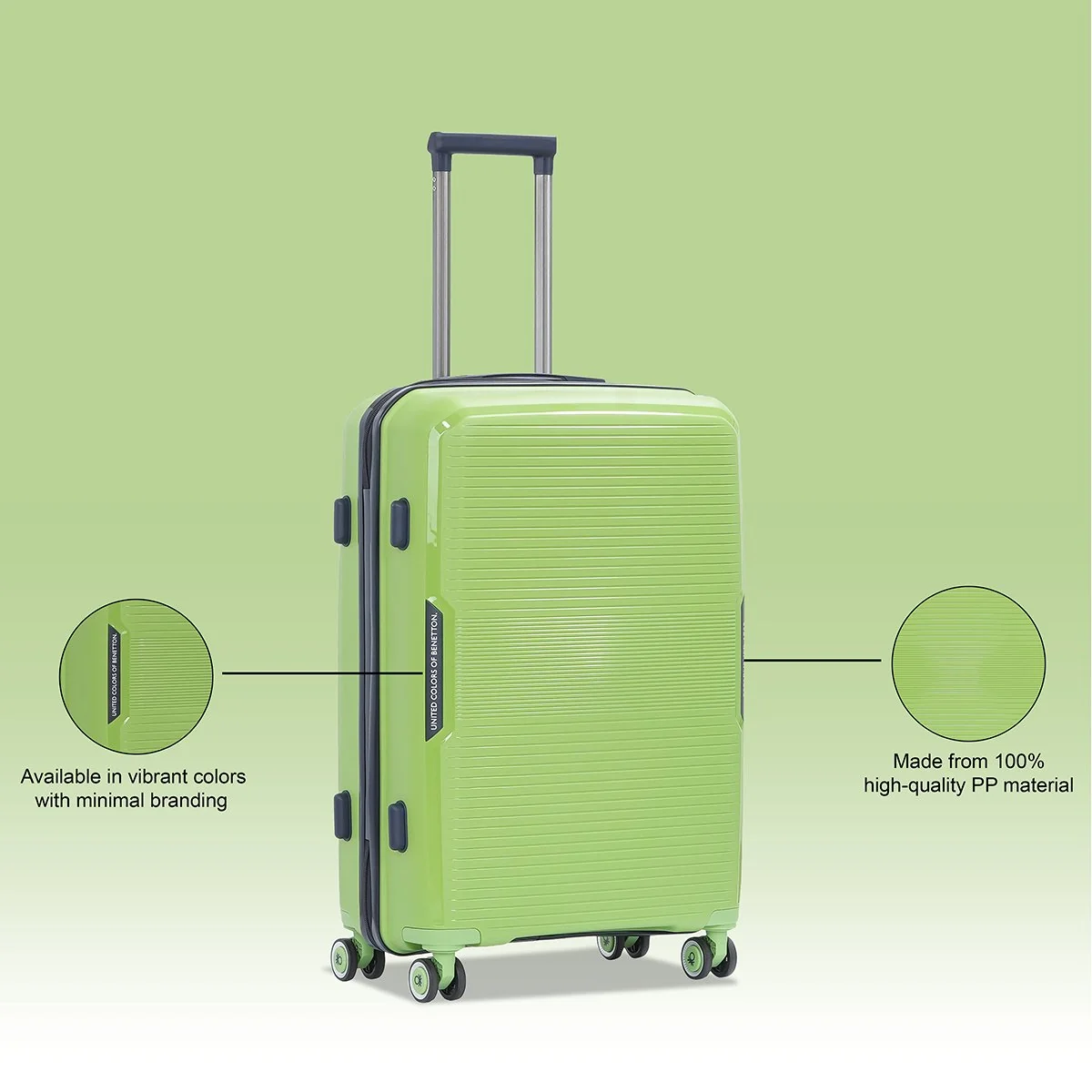 United Colors of Benetton Opal Hard Luggage - Image 16