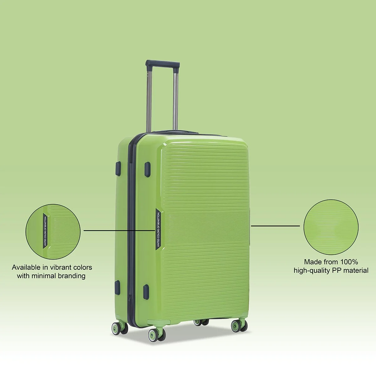 United Colors of Benetton Opal Hard Luggage - Image 28