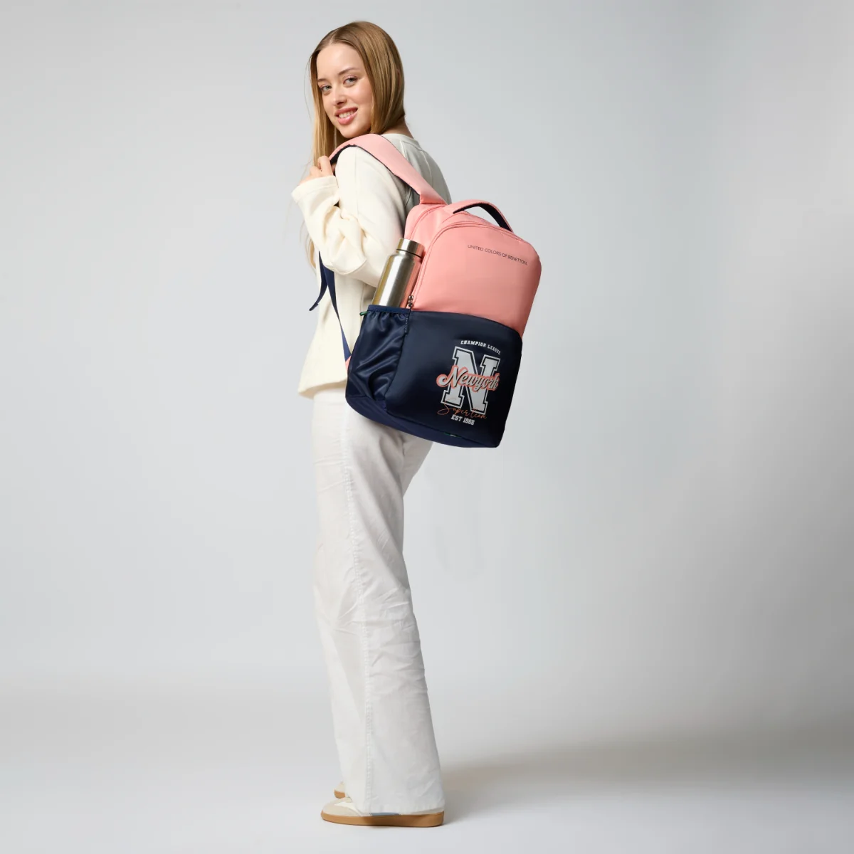 United Colors of Benetton Petro Non Laptop Backpack - Image 10