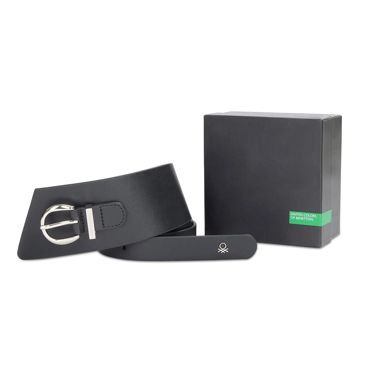 United Colors of Benetton Rui Non Reversible Women's Belt - Image 6