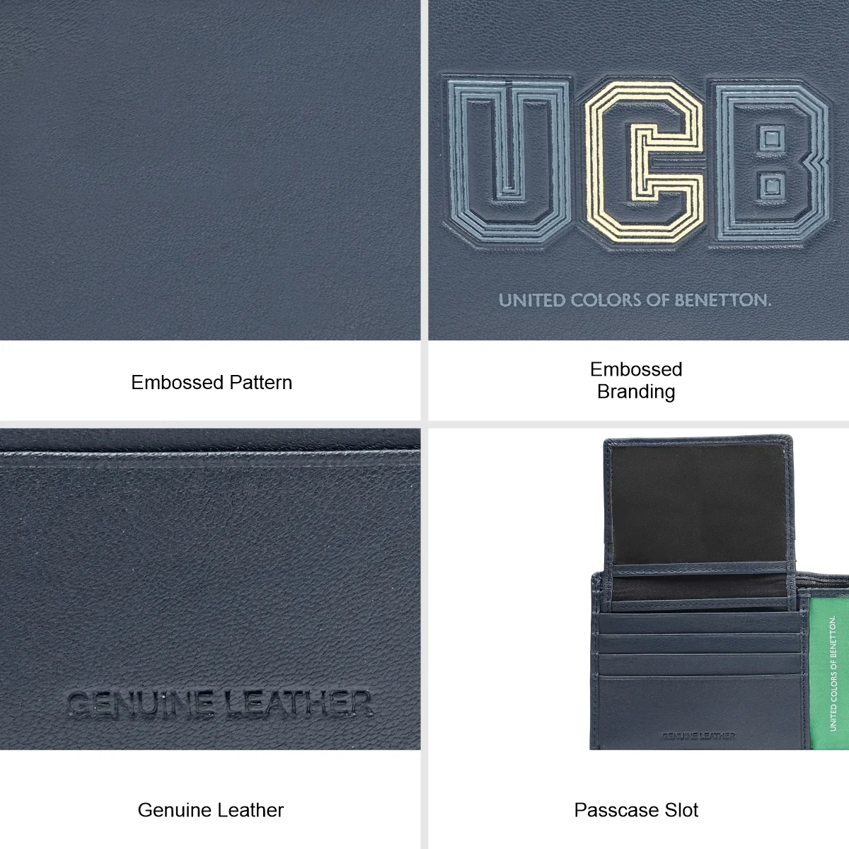 United Colors of Benetton Rusape Men's Passcase Wallet - Image 10